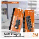 Rallonge électrique Moxom 14-en-1